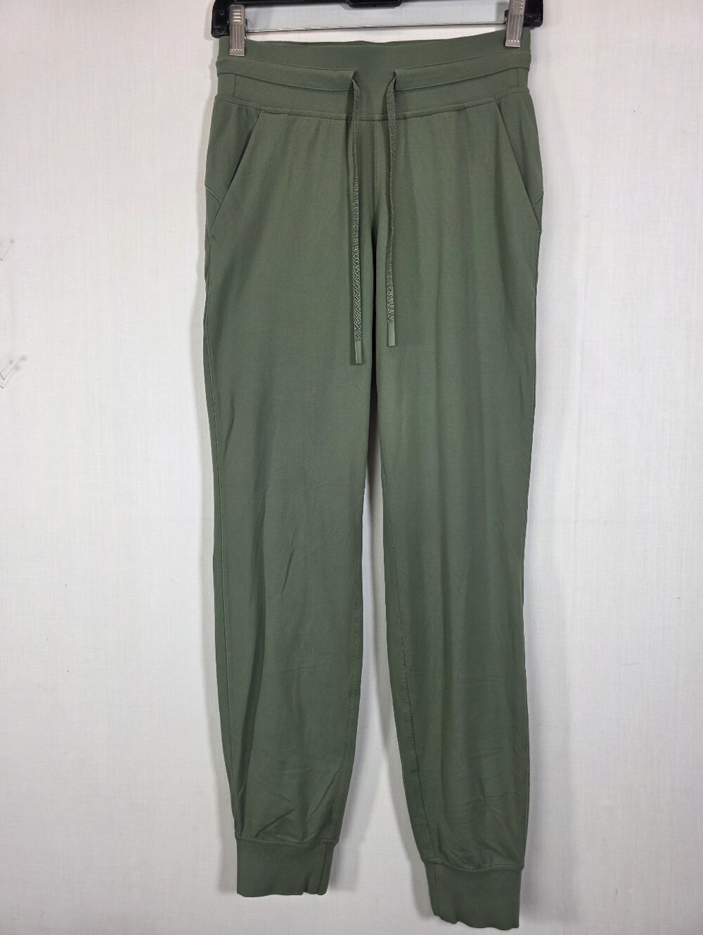 Lululemon Align Jogger 28" Olive Sage Green High Rise Pants Size 4